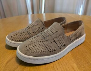 Mossimo Supply Co Shoes Womens 6.5 Casual Slip On Loafer Brown Fabric Preppy